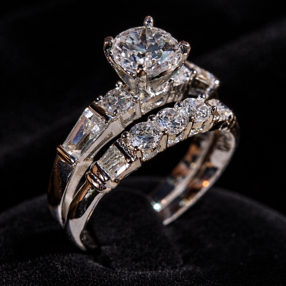 TU.LX 2 Piece Brand New Ring Set